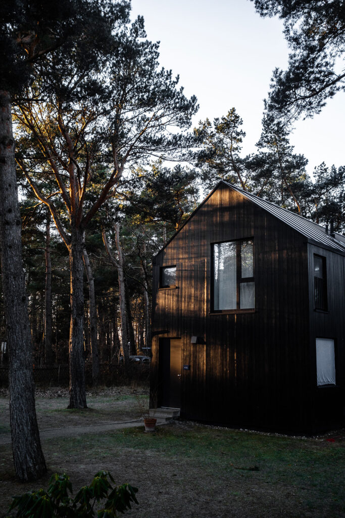 Das kleine Schwarze hinter der Düne