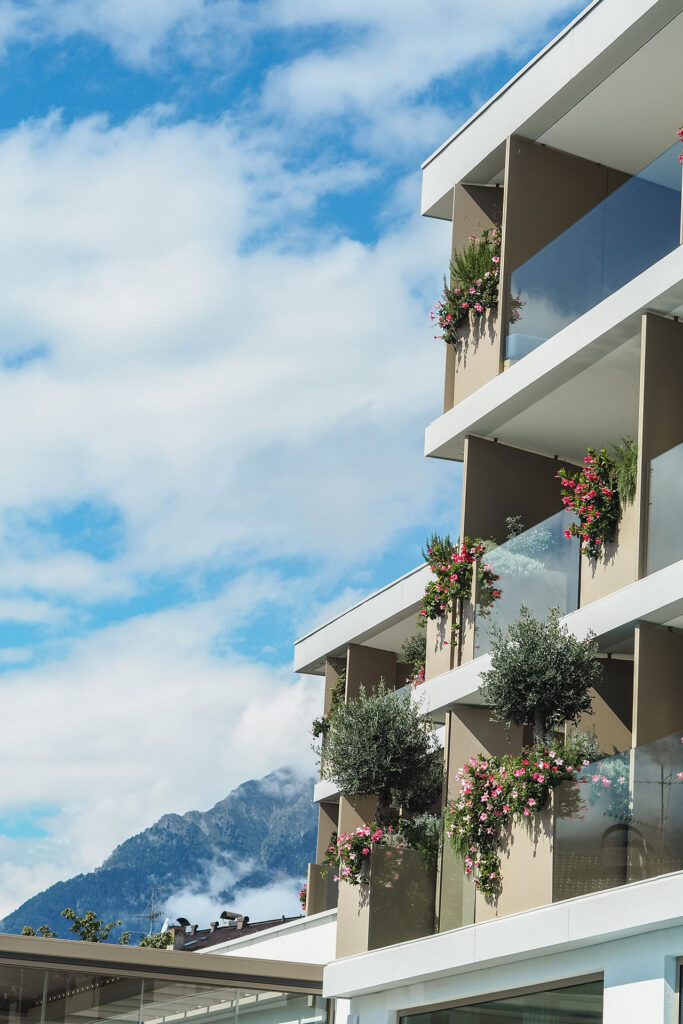 Pool, Palmen und Panorma: Das Laurin in Dorf Tirol