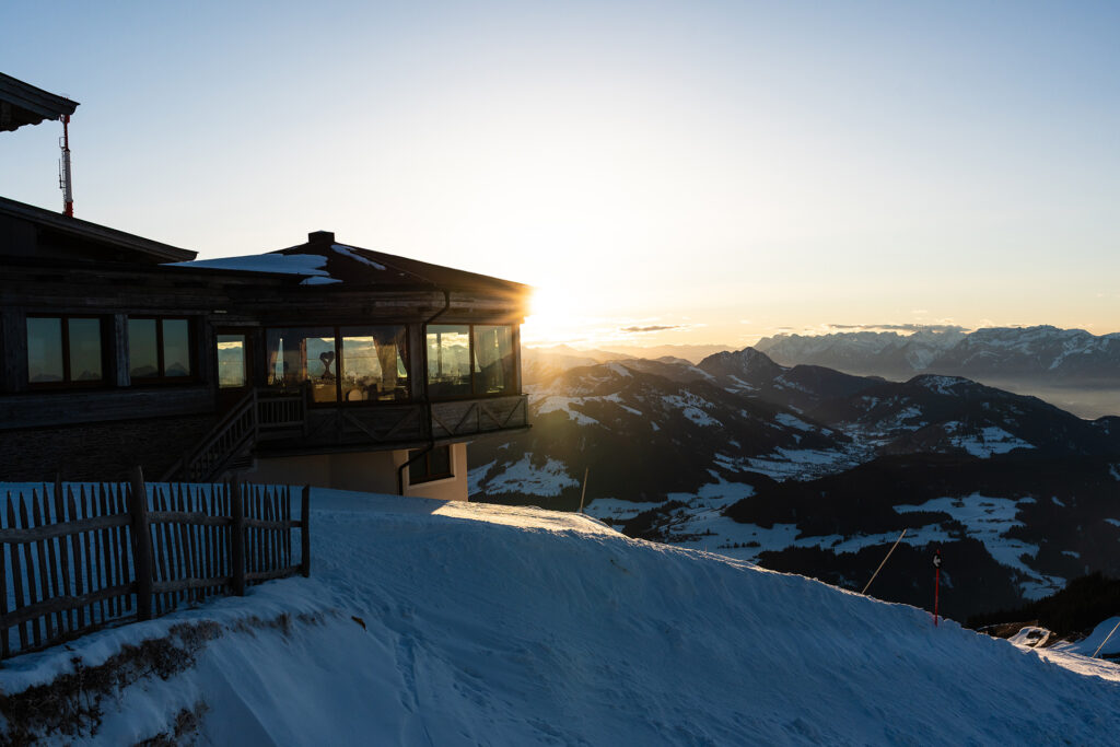 Bis zum Sonnenuntergang. Und noch viel weiter