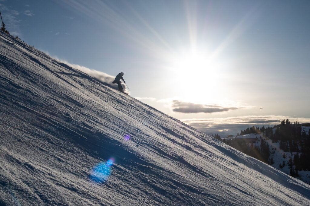 Bis zum Sonnenuntergang. Und noch viel weiter
